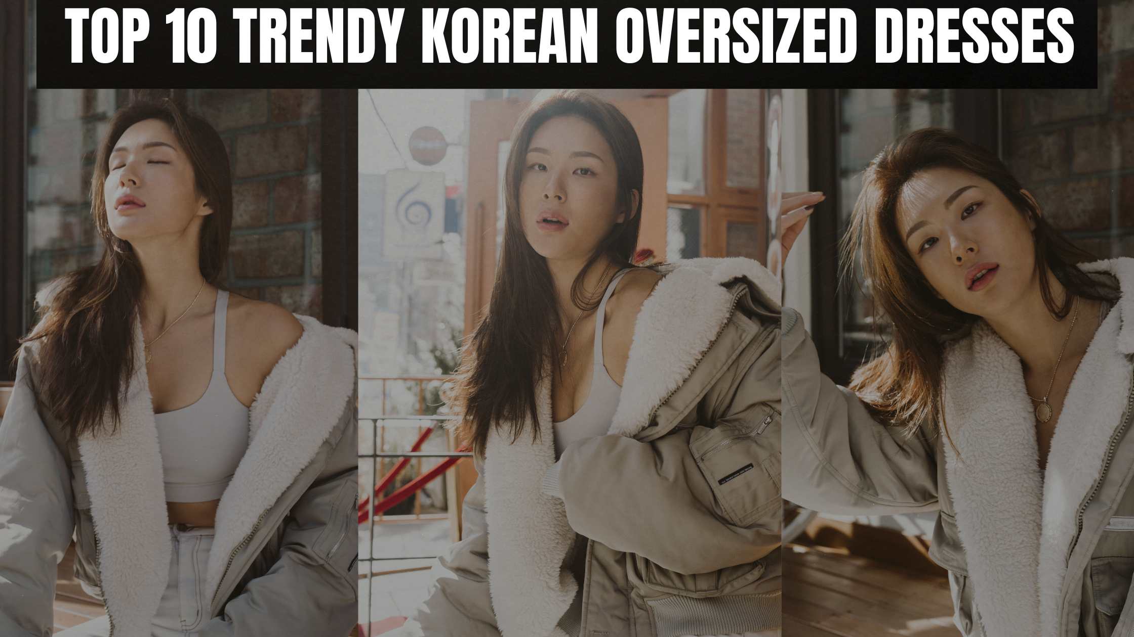 Top 10 Trendy Korean Oversized Dresses